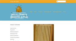 Desktop Screenshot of lacellesapiary.com