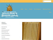 Tablet Screenshot of lacellesapiary.com